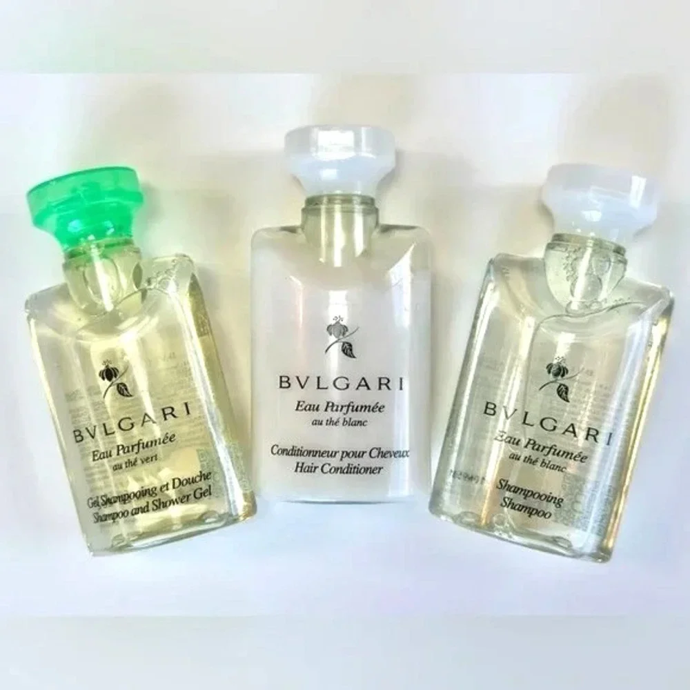Bulgari  au Thé Blanc Luxury Travel Set TSA approved 2.5‎ Oz